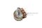 [E] WH148 วอลลุ่ม 6 ขา Volume 500K แกนยาว 15 mm